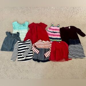 Baby GAP bundle! Assorted dresses and shirts.